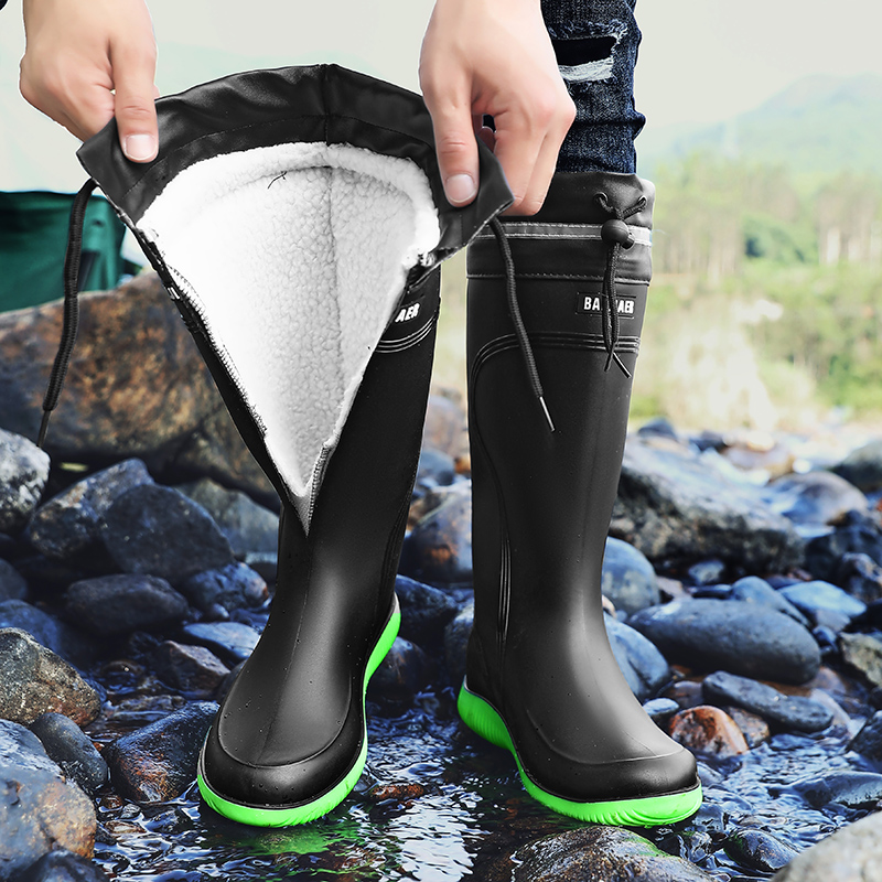 Fishing Equipment Basic - Zimowe buty przeciwdeszczowe, sprzęt wędkarski. Buty