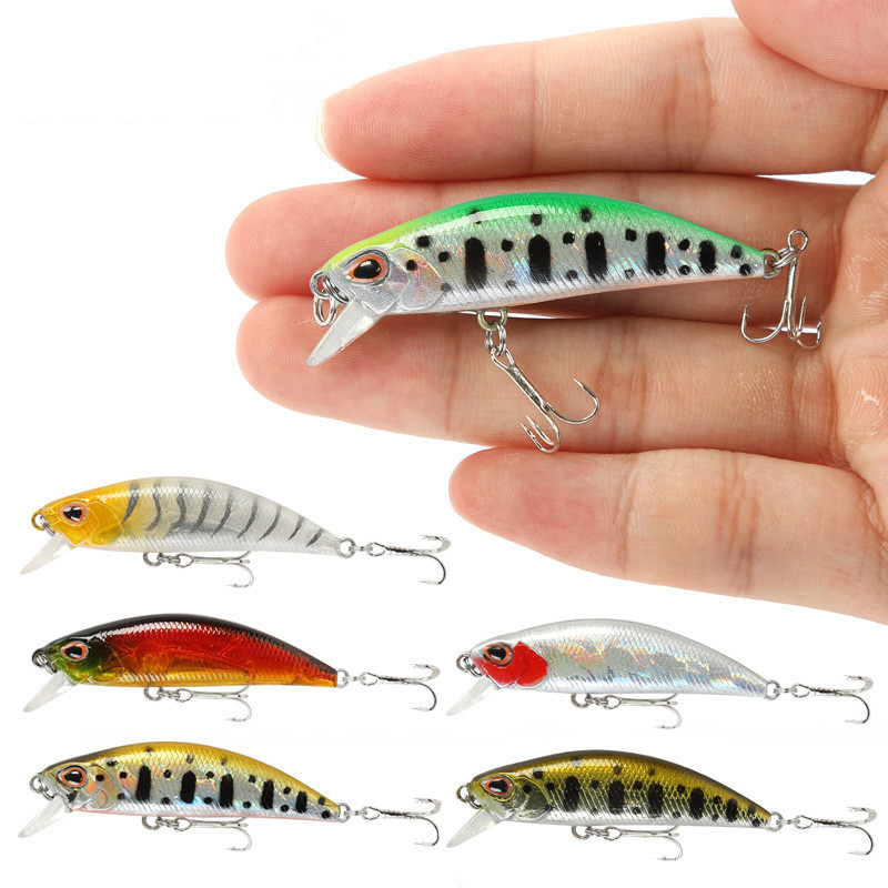 Fishing Equipment For Trout - Mini Tonący Minnow Wobler Przynęty Wędkarskie
