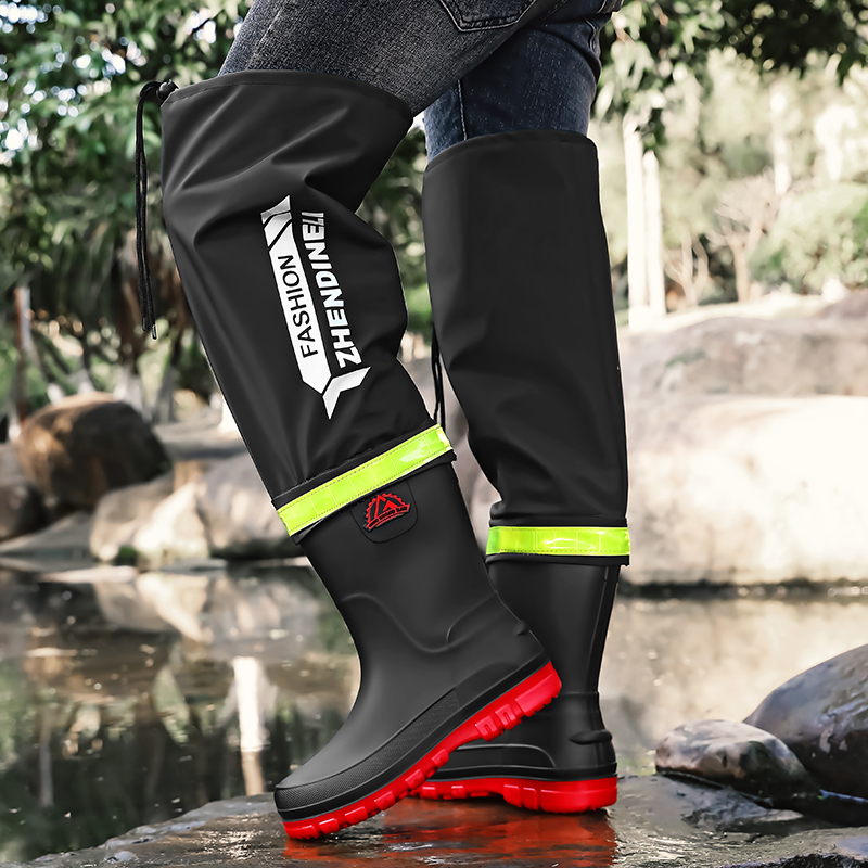 Fishing Equipment Basic - Zimowe buty przeciwdeszczowe, sprzęt wędkarski, buty