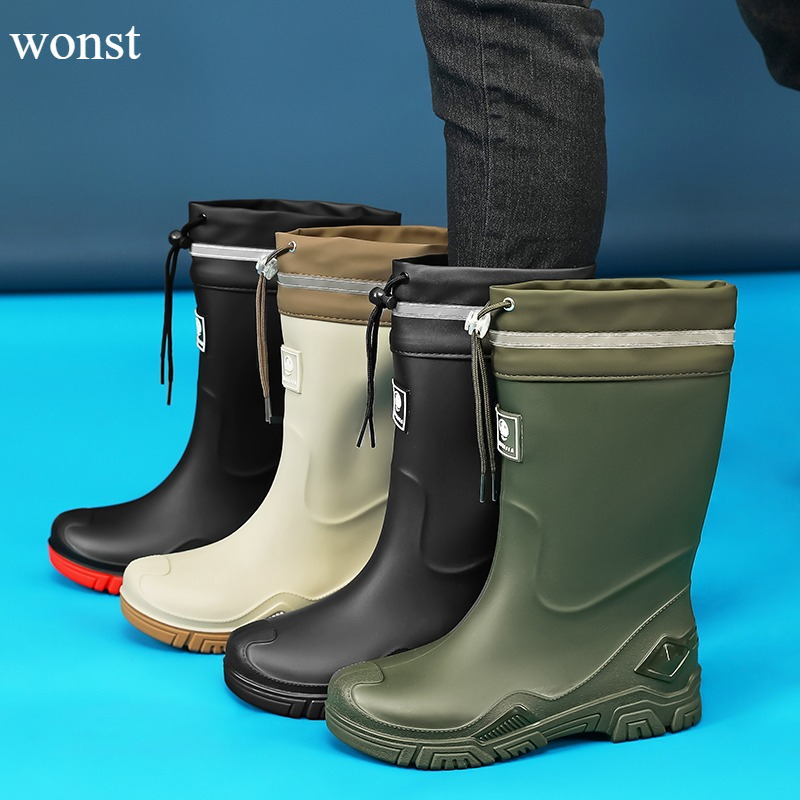 Fishing Equipment Basic - Zimowe buty przeciwdeszczowe do wędkowania, wodoodporne