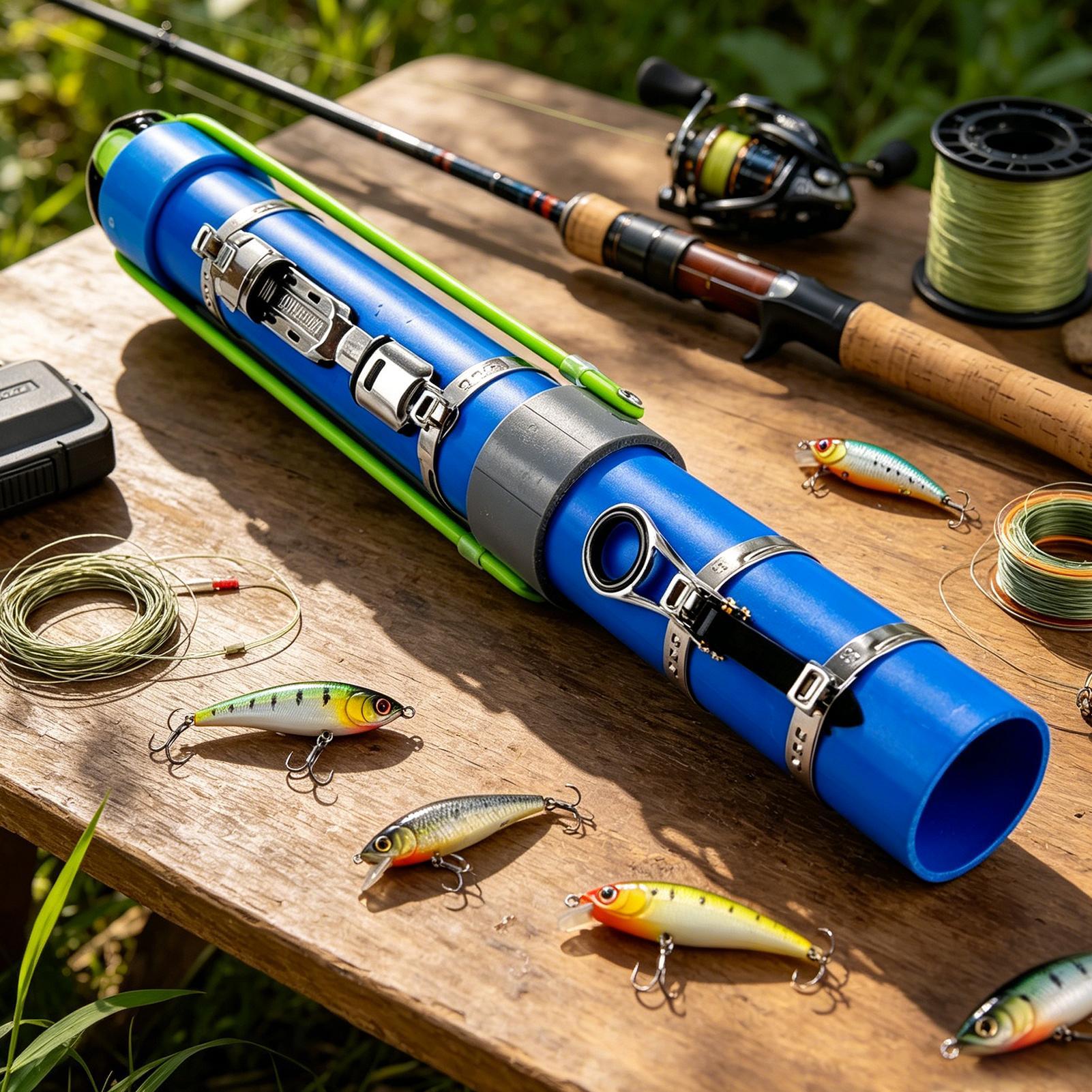 Fishing Equipment For Trout - Wędka z katapulą, kołowrotek spinningowy, precyzyjne