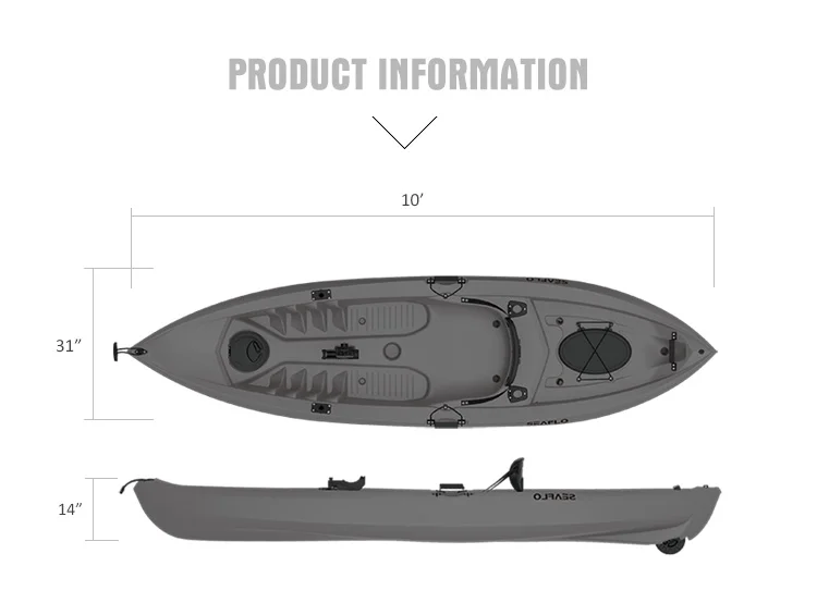 10 stóp 1 osoba HDPE łódka z t – Fishing Equipment Storage recenzja i cena