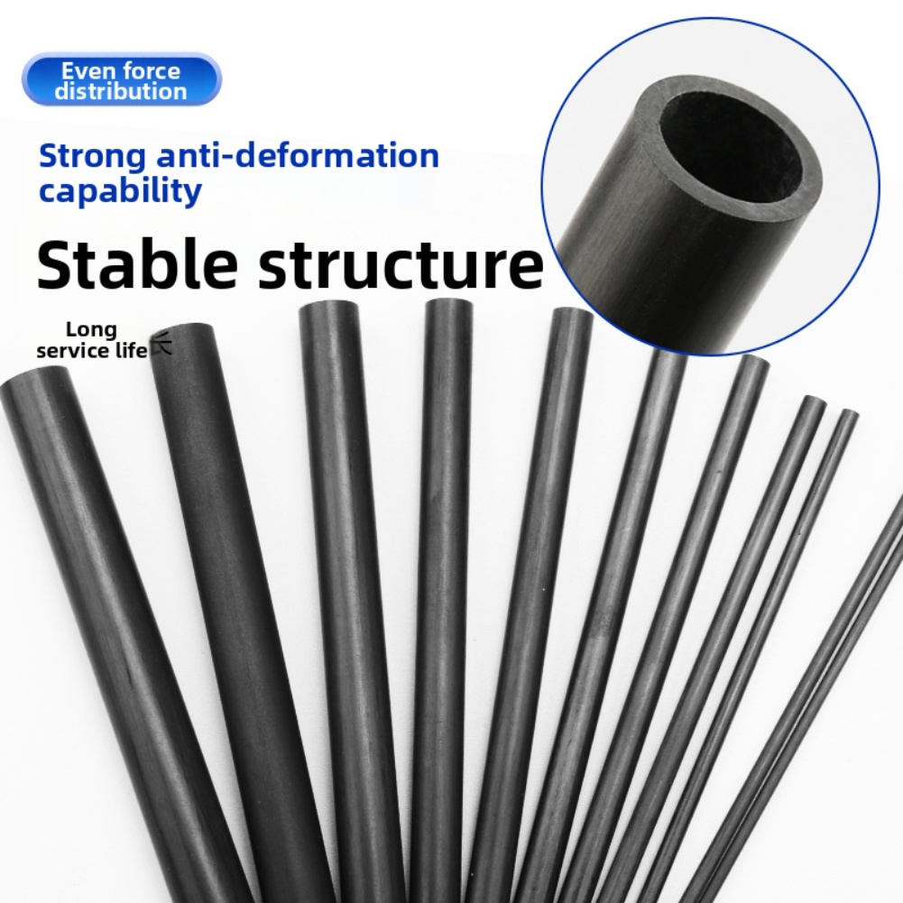10cm czarna pusta rurka z włók – Carbon Fishing Rod recenzja i cena