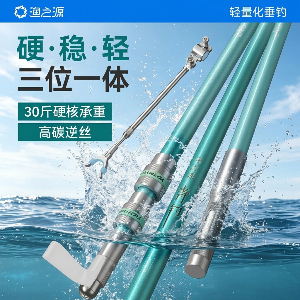 YUZHIYUAN Nowy Stojak na Wędki – Carbon Fishing Rod recenzja i cena