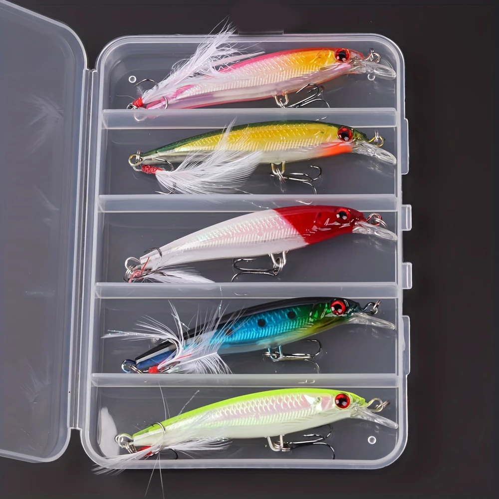 5 sztuk/pudło Laser 3D Eyes Bi – Fishing Equipment Storage recenzja i cena