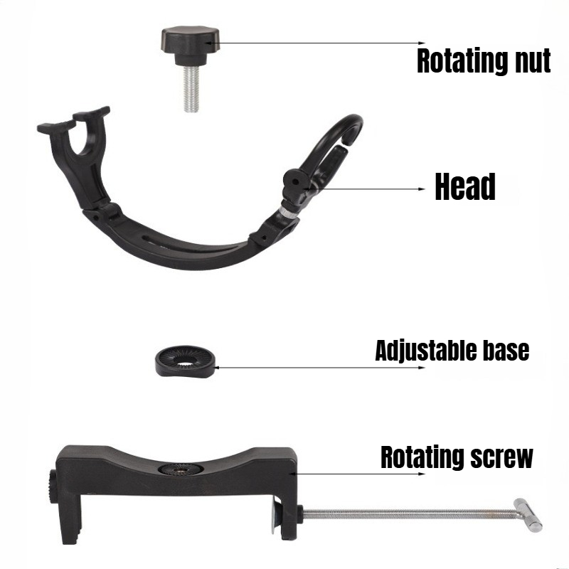 360 °   Obrotowy, regulowany,  – Fishing Equipment Holder recenzja i cena